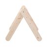 Obrázek z Dětský dřevěný žebřík trojúhelník Pikler: přírodní