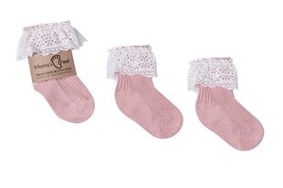 Obrázek Dětské ponožky Vintage Love Dirty Pink růžové 0-1 rok