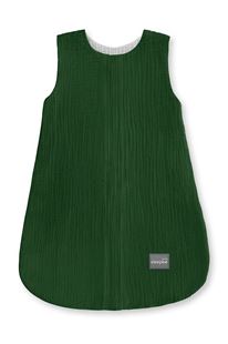 Obrázek Oboustranný lehký mušelínový spací pytel Bottle Green 0-4 měsíce S