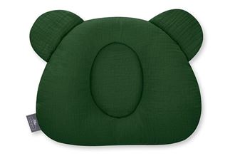 Obrázek z Mušelínový fixační polštář Sleepee Bottle Green Tmavě zelená
