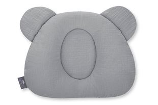 Obrázek Mušelínový fixační polštář Sleepee Dark Grey Tmavě šedá