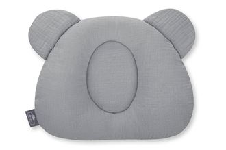 Obrázek z Mušelínový fixační polštář Sleepee Dark Grey Tmavě šedá