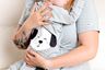 Obrázek z Moniel Dětský rostoucí overal Pes Dots šedá Velikost: 50 Novorozenec