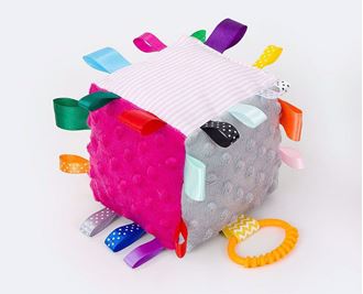 Obrázek z Edukační hračka Kostka - různé barvy