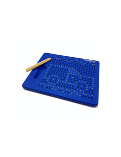 Obrázek Magnetická kreslící tabulka Magpad - modrá - 380 kuliček
