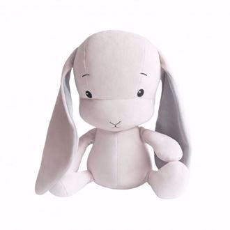 Obrázek z Mazlíček Effik Bunny Růžový s šedými oušky