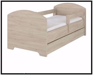 Obrázek Dětská postel jednobarevná 140x70 cm