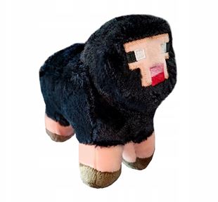 Obrázek Plyšová hračka Minecraft ovečka černá 18cm