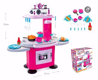 Obrázek z Dětská kuchyňka s poličkami