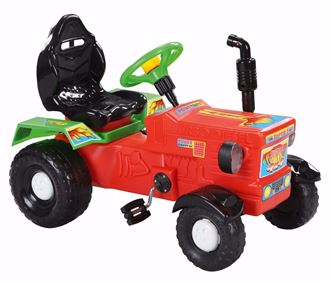 Obrázek z Dětský traktor Červená