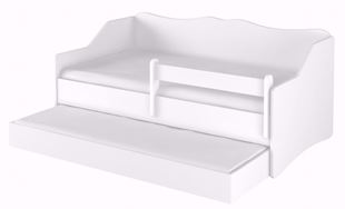 Obrázek Dvojitá dětská postel LULU 160x80 cm - Bílá