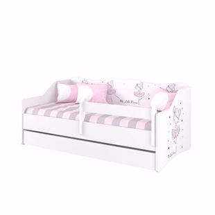 Obrázek Dětská postel LULU 160x80 cm Baletka - Bílá
