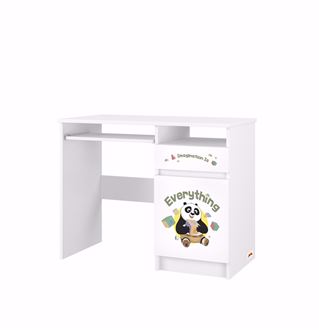 Obrázek z Psací stůl N35 Kung Fu Panda - Bílá
