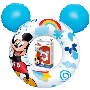 Obrázek Dětský nafukovací kruh s ušima Mickey Mouse