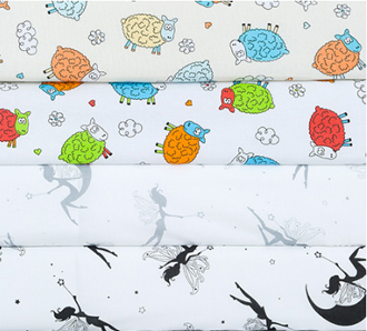 Obrázek z Bavlněné pouzdro na pevnou přebalovací podložku 50x70 cm - různé vzory