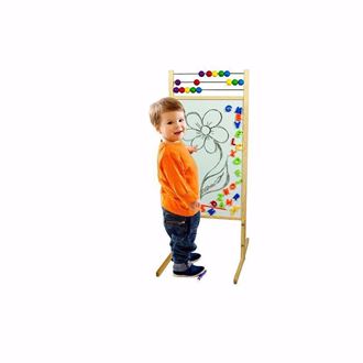 Obrázek z Dětská magnetická tabule 3v1 - výška 111 cm