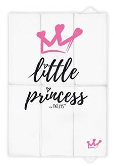 Obrázek z Cestovní přebalovací podložka, měkká, Little Princess, , 60x40cm, bílá, růžová