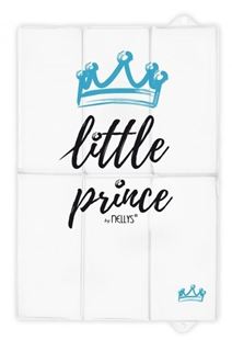 Obrázek Cestovní přebalovací podložka, měkka, Little Prince, , 60x40cm, bílá, modrá