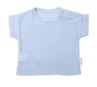 Obrázek z 2 - dílná mušelínová soupravička, tričko + kraťasky BOY, světle modrá