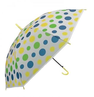 Obrázek z Dětský holový deštník Puntík - žlutá, zelená, modrá,