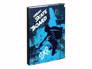 Obrázek BAAGL Desky na školní sešity A4 Skateboard