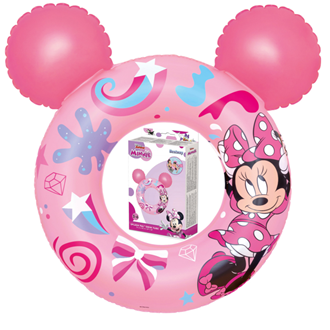 Obrázek z Dětský nafukovací kruh s ušima Minnie